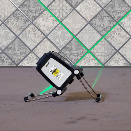 Нивелир лазерен линеен Kapro с 2 лъча 30 м, 60 м, 0.2 мм/м, 872G Prolaser Plus Green