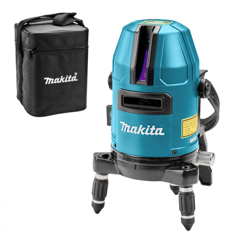 Нивелир лазерен линеен Makita с 2 лъча без батерия и зарядно, 12 V, 0.1 мм/м, SK10GD - Национална промоция Makita