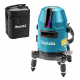 Нивелир лазерен линеен Makita с 2 лъча без батерия и зарядно, 12 V, 0.1 мм/м, SK10GD - Национална промоция Makita