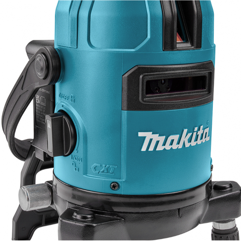 Нивелир лазерен линеен Makita с 2 лъча без батерия и зарядно, 12 V, 0.1 мм/м, SK10GD - Национална промоция Makita