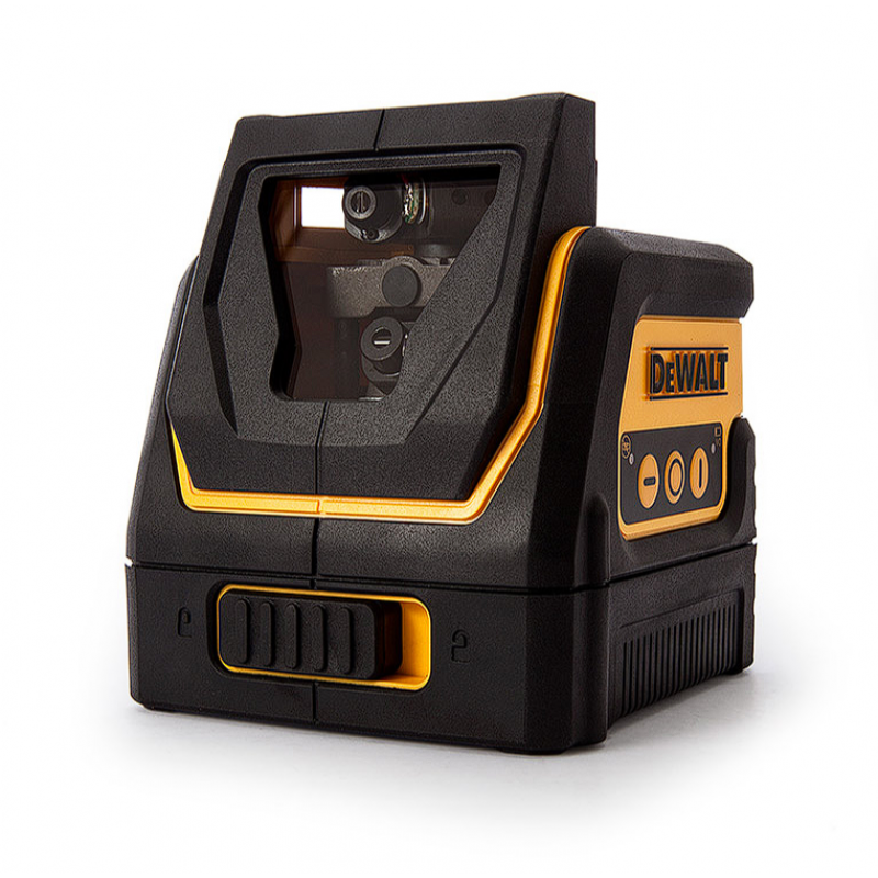 Нивелир лазерен линеен DeWALT с 2 лъча 30 м, 50 м, 0.4 мм/м, DW0811 - Линейни лазерни нивелири