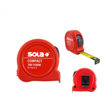 Ролетка SOLA CO 3, 3м x 16мм