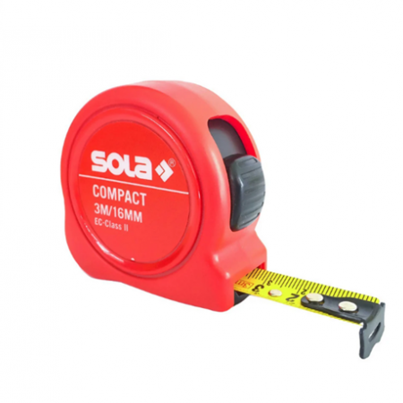 Ролетка SOLA CO 3, 3м x 16мм
