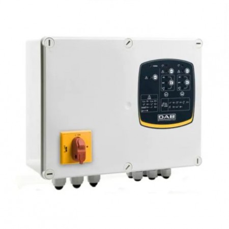 Електронно табло за защита и управление на помпи DAB E-BOX PLUS, 1x230 V, 3x230 V, 3x400 V, 2x12 A