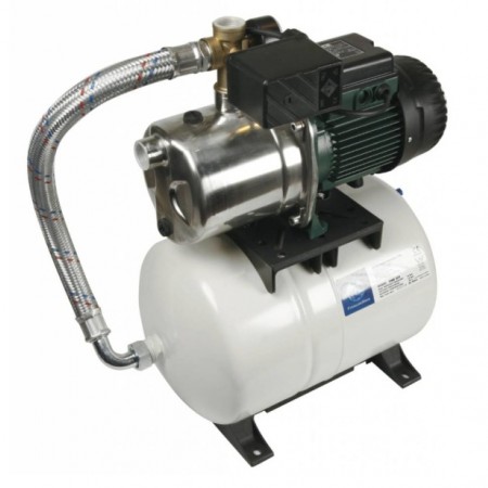 Самозасмукваща електрическа помпа с хидрофорен съд DAB AQUAJET-INOX 132 M-G, 1000 W, 4.7 м3/ч, 61 м, 20 л