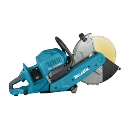Професионална акумулаторна отрезна машина Makita CE002GZ01, XGT, 40+40 V, 355 мм + ПОДАРЪК от Макита България - батерия XGT BL4040F