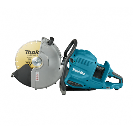 Професионална акумулаторна отрезна машина Makita CE002GZ01, XGT, 40+40 V, 355 мм + ПОДАРЪК от Макита България - батерия XGT BL4040F