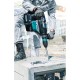 Перфоратор Makita акумулаторен с 2 батерии и зарядно, SDS-max, 40 V, 4 Ah, 8 J, 1450-2900 уд./мин, HR005GM202 - Акумулаторни перфоратори