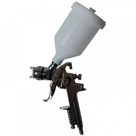 Пневматичен пистолет за боядисване с горно казанче Pansam A533171, HVLP, 600 ml, 1.4  мм дюза, 2-3.5 бара