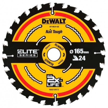 Циркулярен диск за дърво DeWalt DT10400 с карбидни зъби