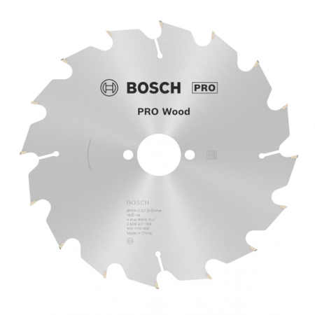 Циркулярен диск за дърво BOSCH Optiline for Wood 2608641184, Ø 190x30 мм, 16 зъба