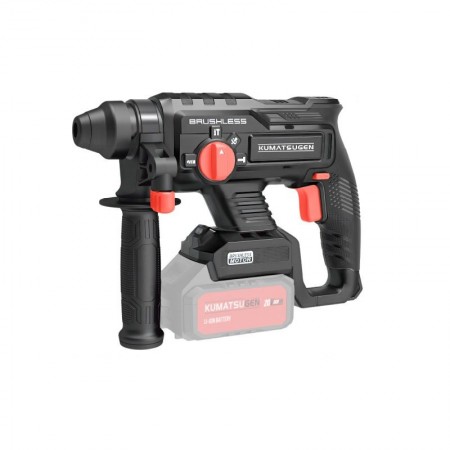 Акумулаторен безчетков перфоратор KUMATSUGEN KDC518 SOLO, 20V, SDS Plus, 2.5J, 0-1300 об./мин. без батерия и зарядно