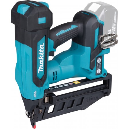 Акумулаторен безчетков такер за дърво Makita DBN601, 18V, LXT, 16Ga, 19-64 мм, без батерия и зарядно
