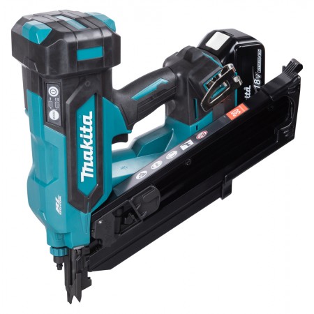Акумулаторен безчетков такер за дървo Makita DBN900ZK, 18 V LXT, 50-90 мм, без батерия и зарядно, в куфар