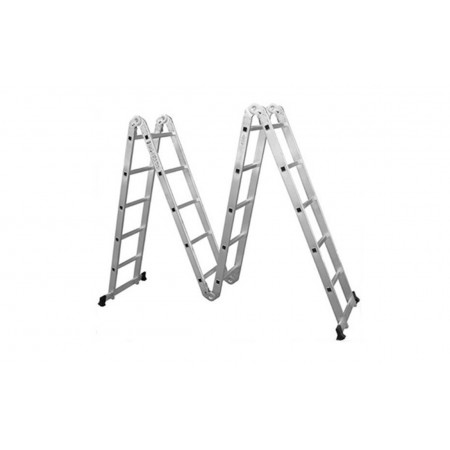 Алуминиева мултифункционална стълба Smart Storage, 4х5, 570 см, 150 кг